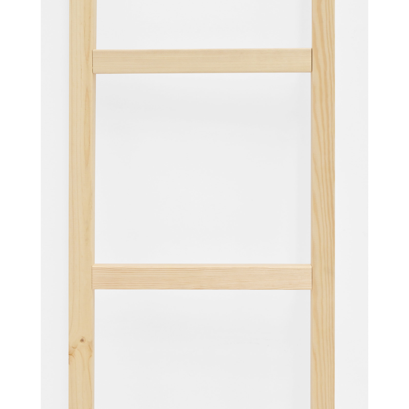 Échelle en bois massif ton naturel 150x41cm Hauteur: 150 Longueur: 41 Largeur: 3.5