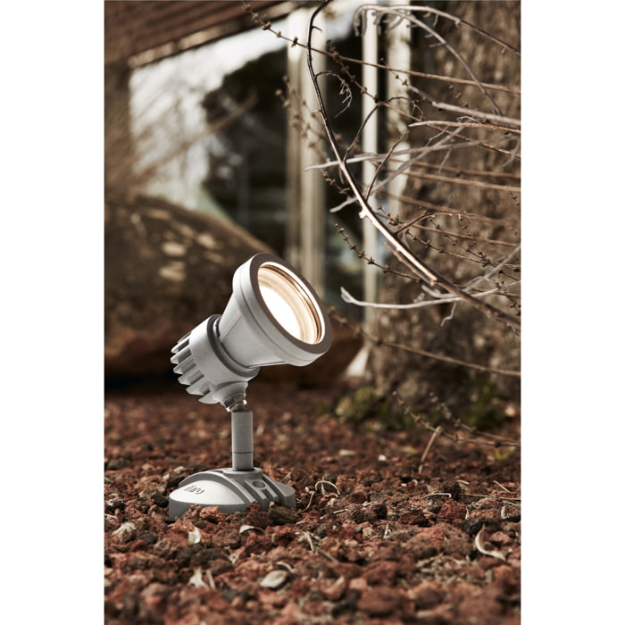 MINIPROJECT Lampe projecteur gris