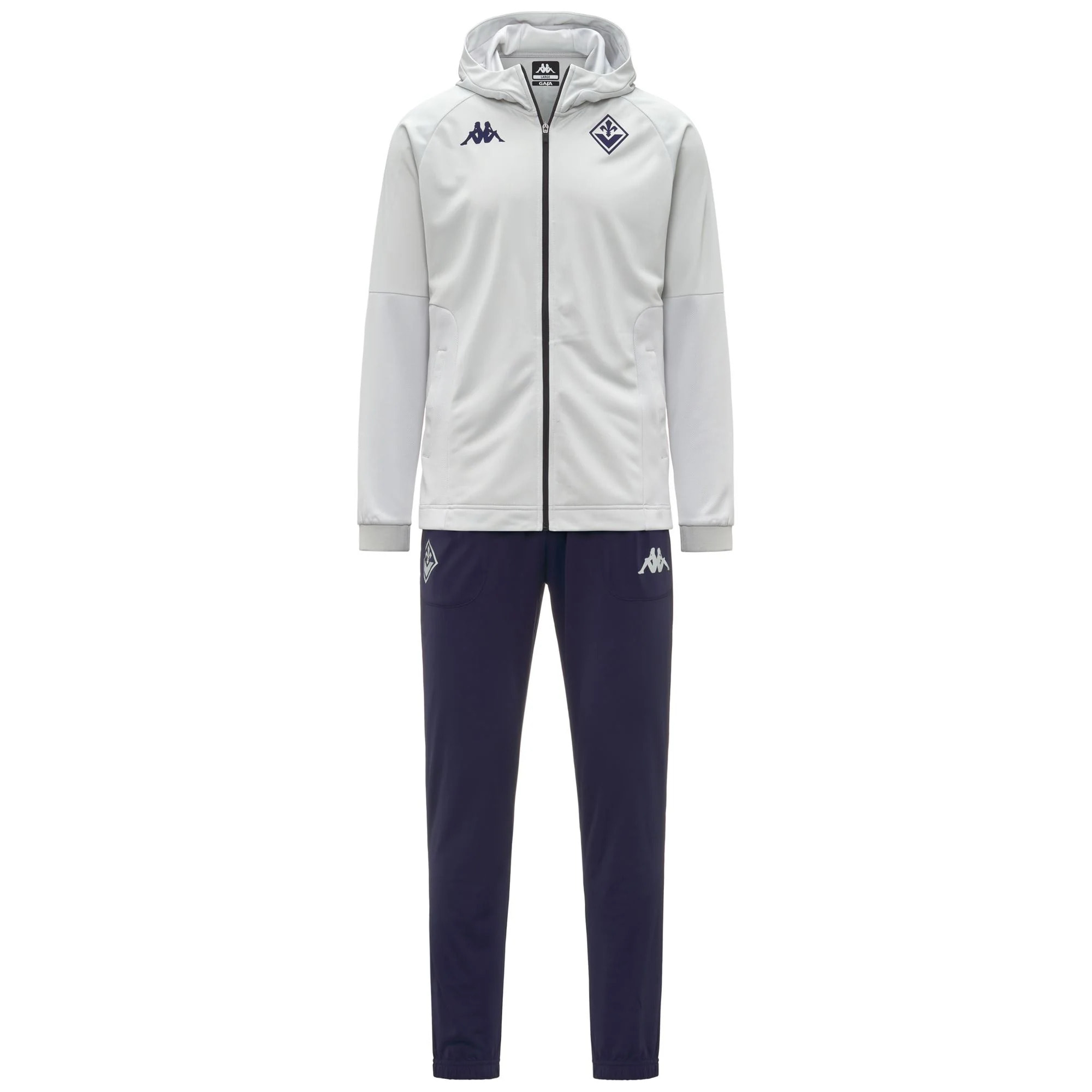 Kappa - Tute Sportive Bambino Grigio - Autryc 9 Fiorentina