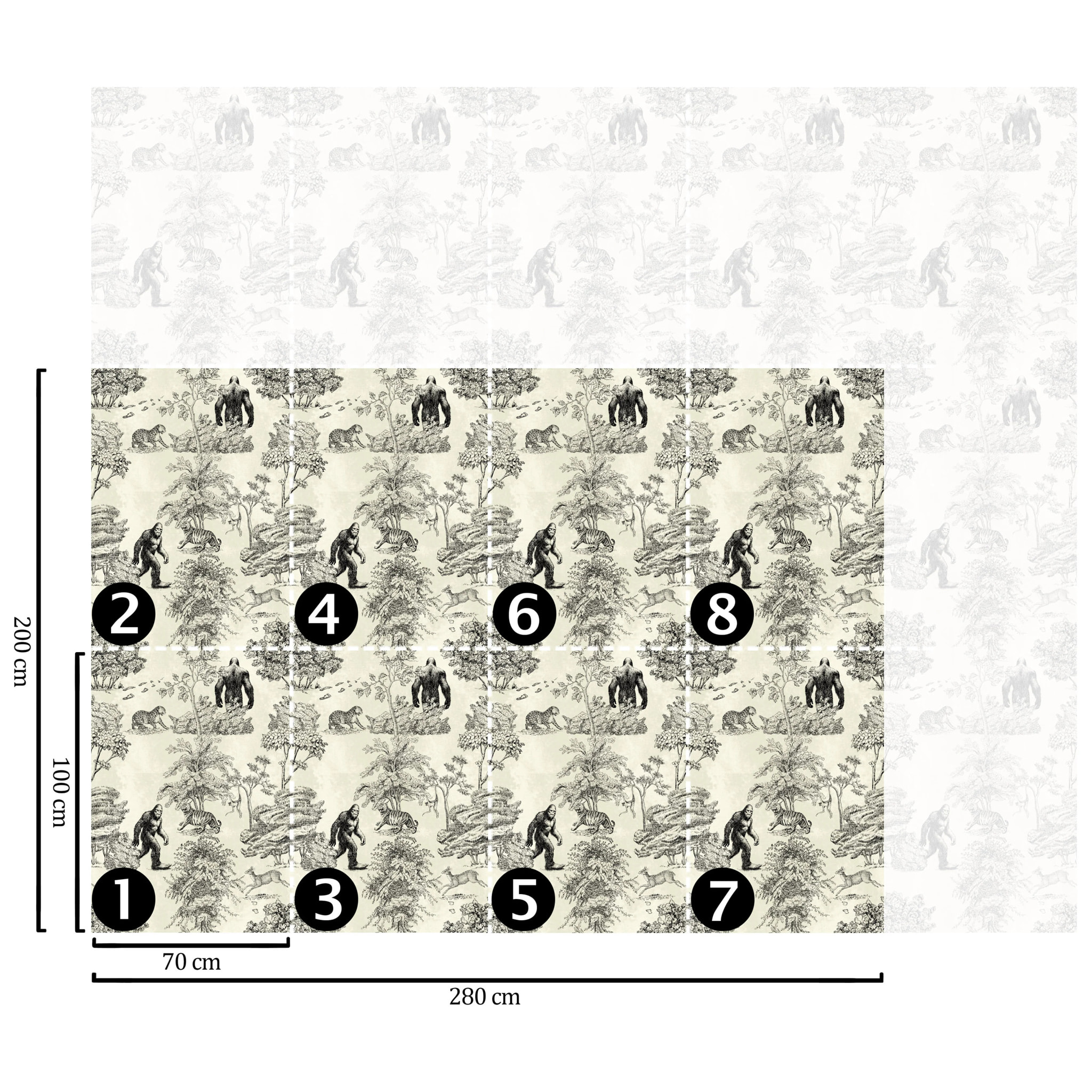 Carta da Parati BigFoot