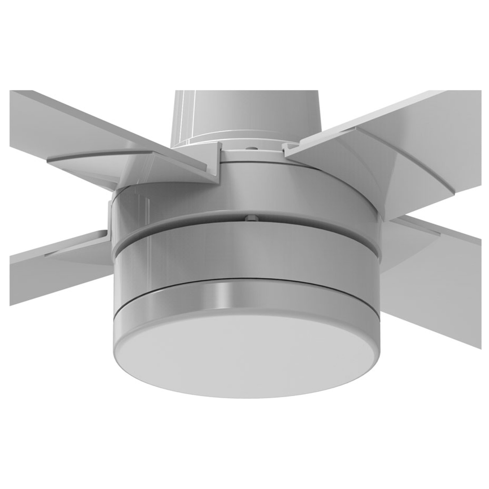 Ventilador de Techo ø122 cm con LED y Wifi Reversible Hypersilence ELECTRA KLASSFAN