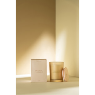 J-Line bougie parfumée Accords Essentiels - Oranger Ensoleillé - jaune - 38H