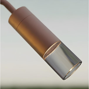 Forlight Trim baliza marrón con led blanco cálido 3000K