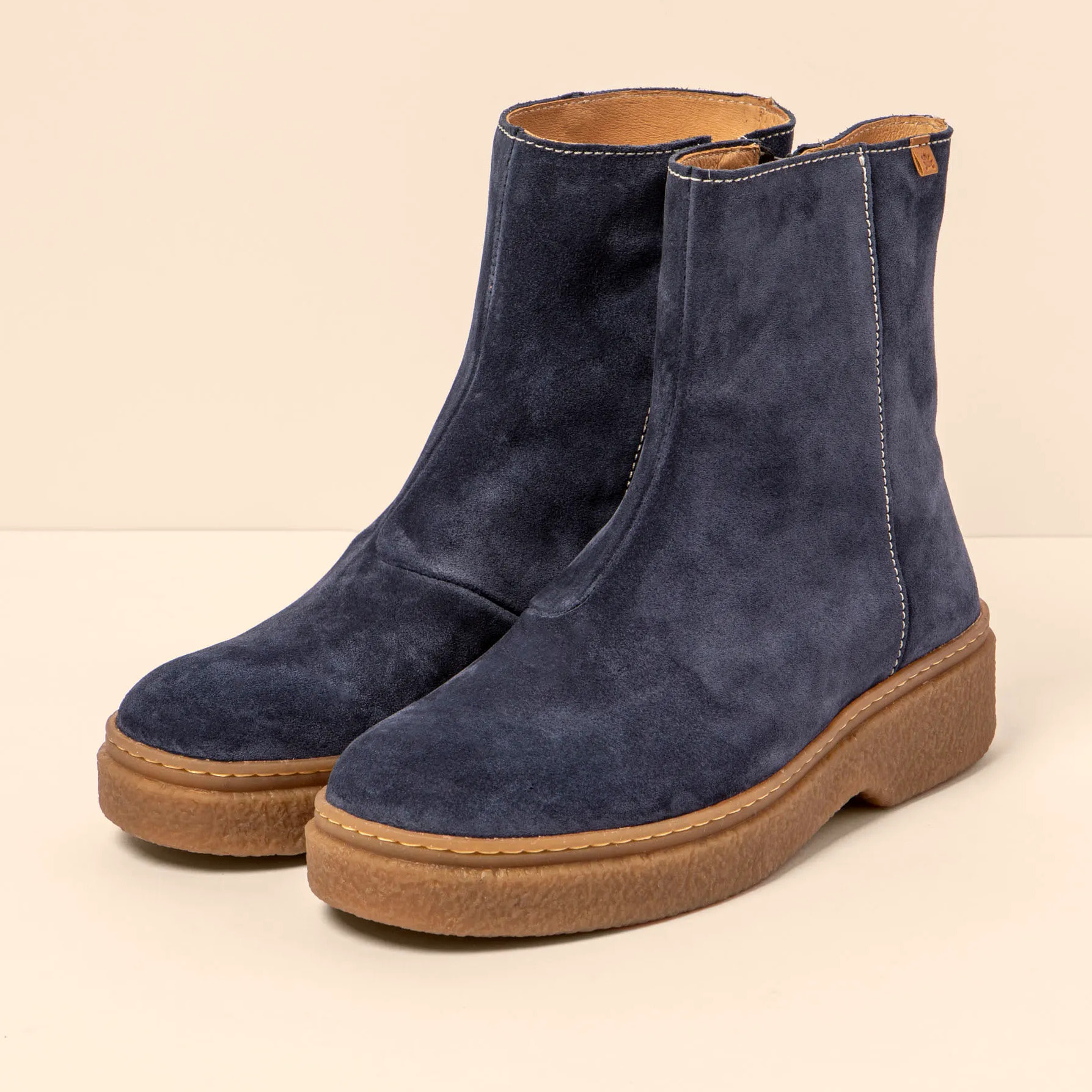 Botines N5901 SILK SUEDE OCEAN / ARPEA color Ocean