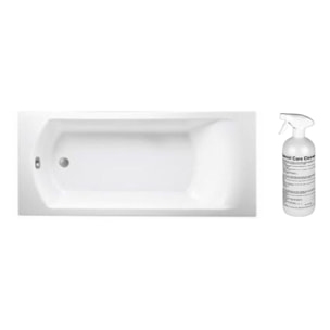 Baignoire droite 170 X 70 Ove acrylique avec nettoyant