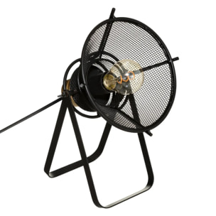 Lampe "Rodo" métal noir H31cm