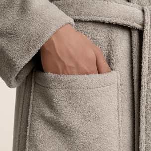 Albornoz - 100% algodón rizo peinado - 420 g/m2