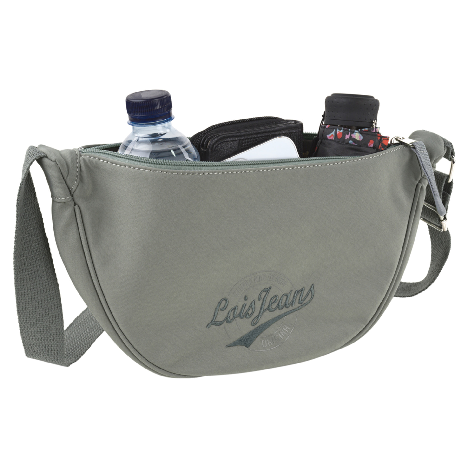 Bolso Bandolera Mujer Sint/Pu Lois Pyramid Verde Kaki