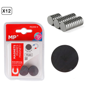 12 packs IMANES D20MM 10UDS