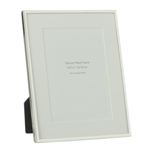 J-Line cadre photo Passe Partout Bord Fin - métal - argent - medium - 2 pcs