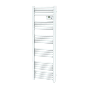 sèche-serviettes étroit sans fluide tubes ronds 600 w