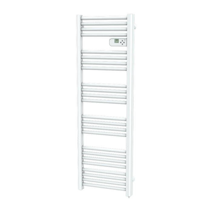 sèche-serviettes étroit sans fluide tubes ronds 600 w