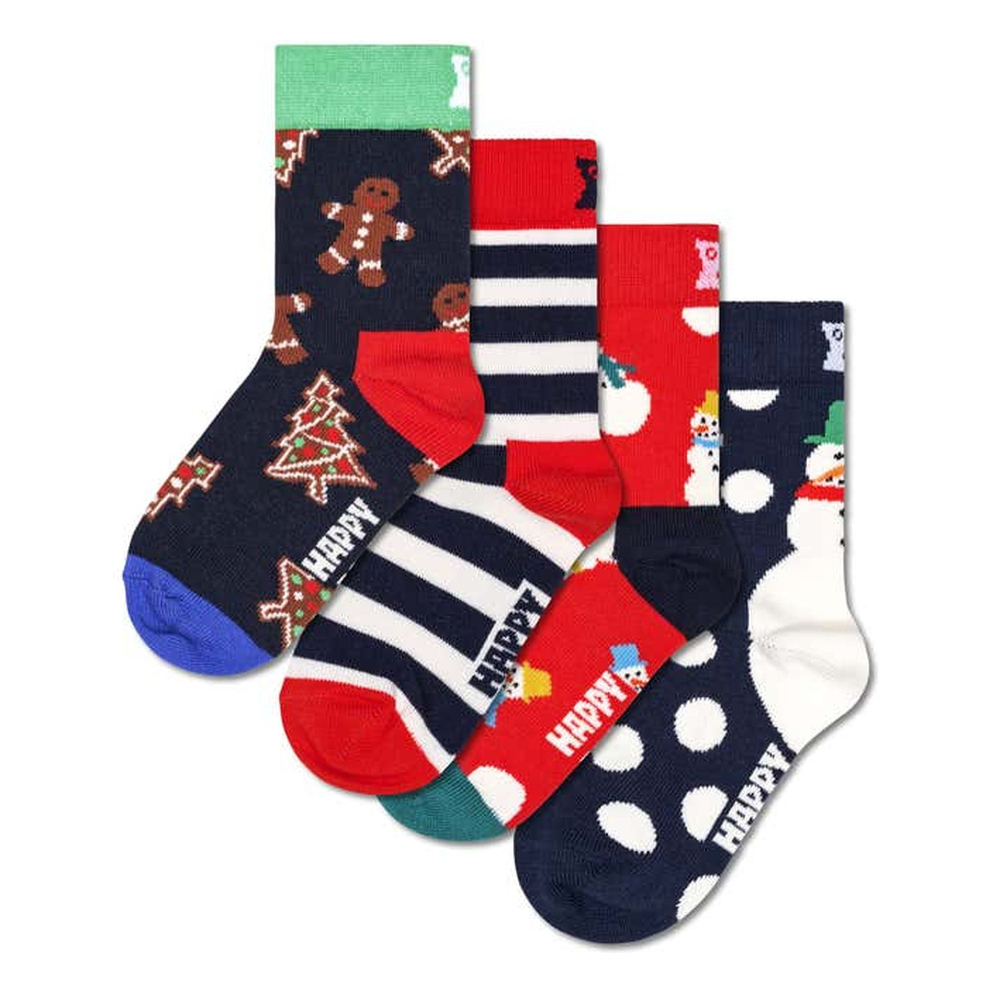 4-pack holiday calcetines