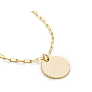 Collar Gumax acabado oro amarillo 18k