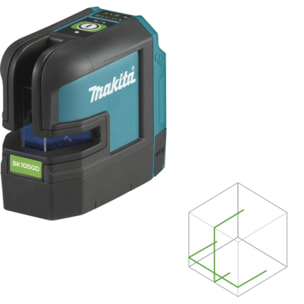 Láser cruzado MAKITA de 35m 12V CXT Li-Ion en una bolsa - SK105GDZ