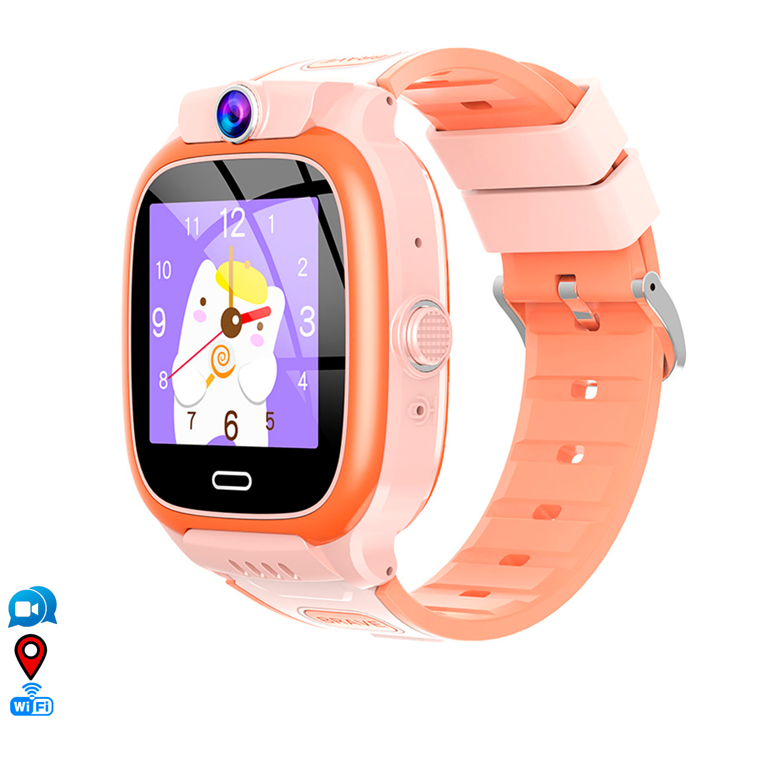 Smartwatch Y66 4G, WIFI, LBS. Localizzazione speciale per bambini, con telecamera, funzione di tracciamento, chiamate SOS e videochiamata.