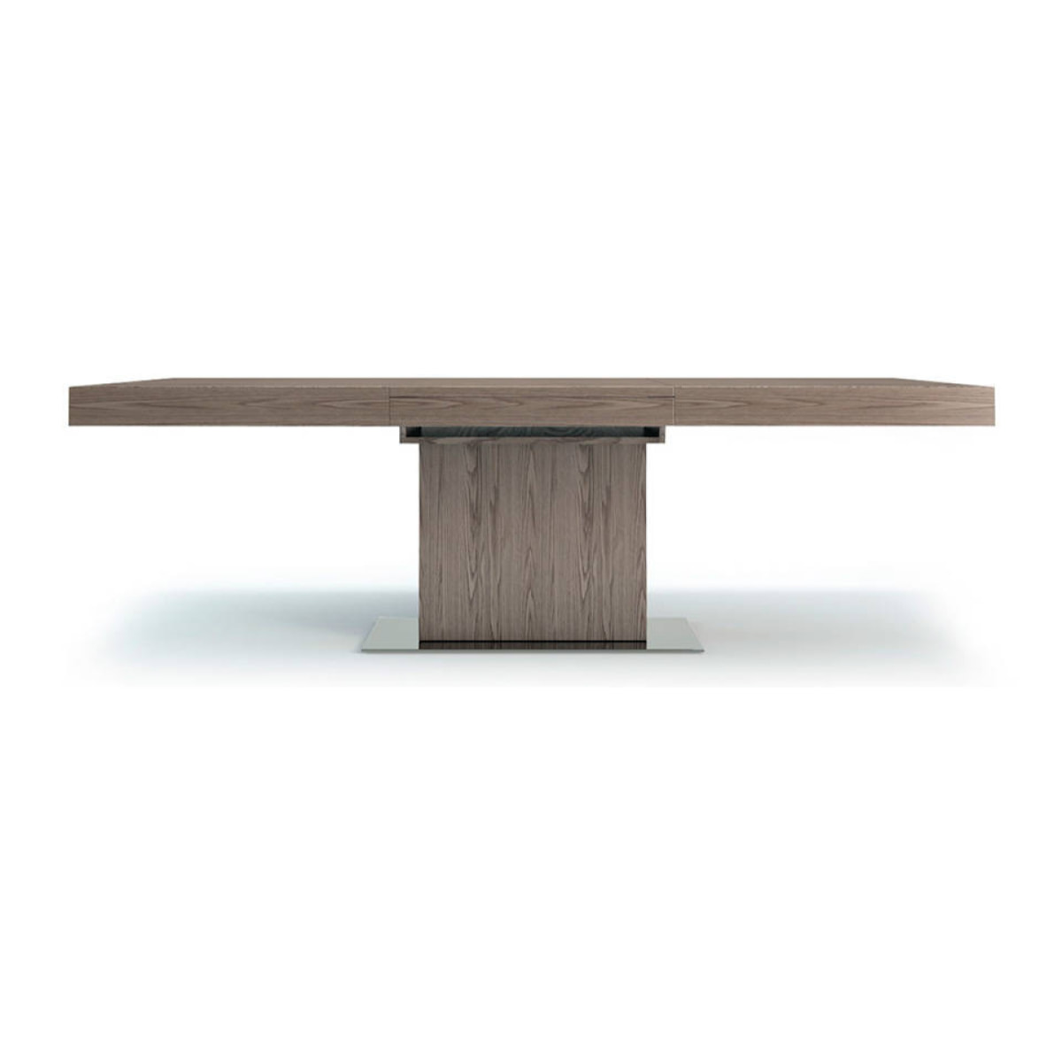 Mesa de madera de nogal 180x100x75cm - 240x100x72cm
