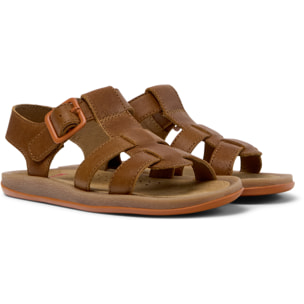 Sandalias - CAMPER Bicho - Marron - Cuero liso