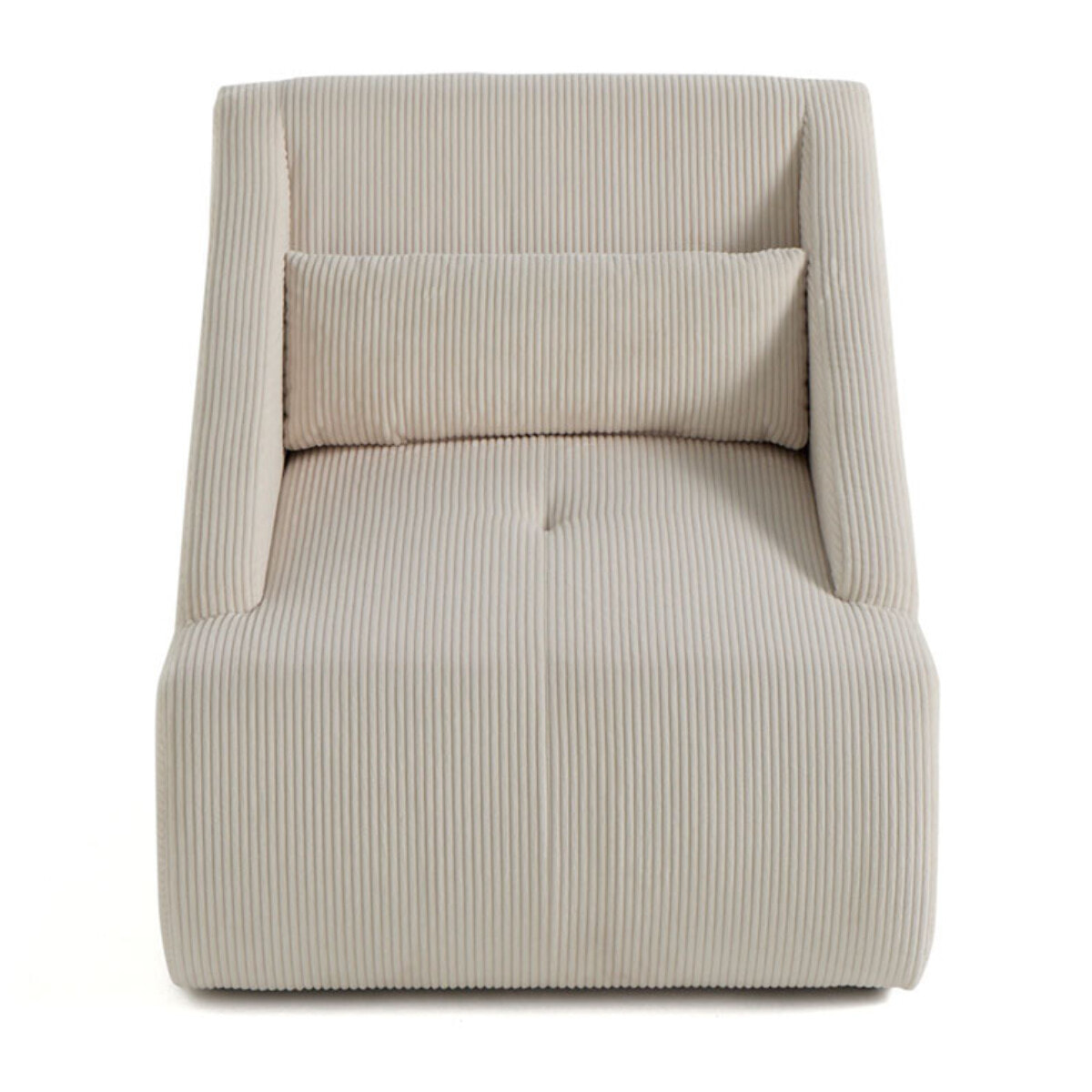 Onyx - fauteuil - en velours côtelé - Beige