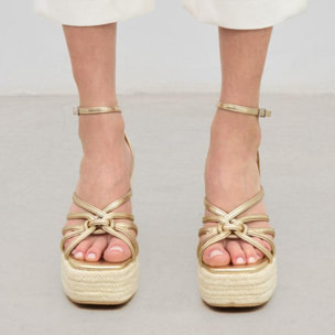 Sandalias de cuña Vera 11 cm