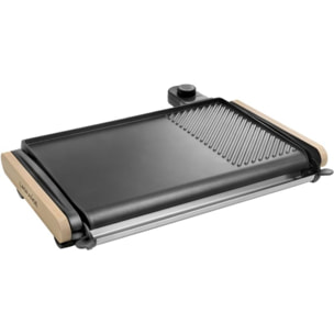 Plancha électrique LAGRANGE 229012 bois clair à poser, 43x28 cm