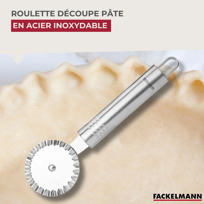 Roulette découpe pâte18 cm  Fackelmann Ovale limited edition