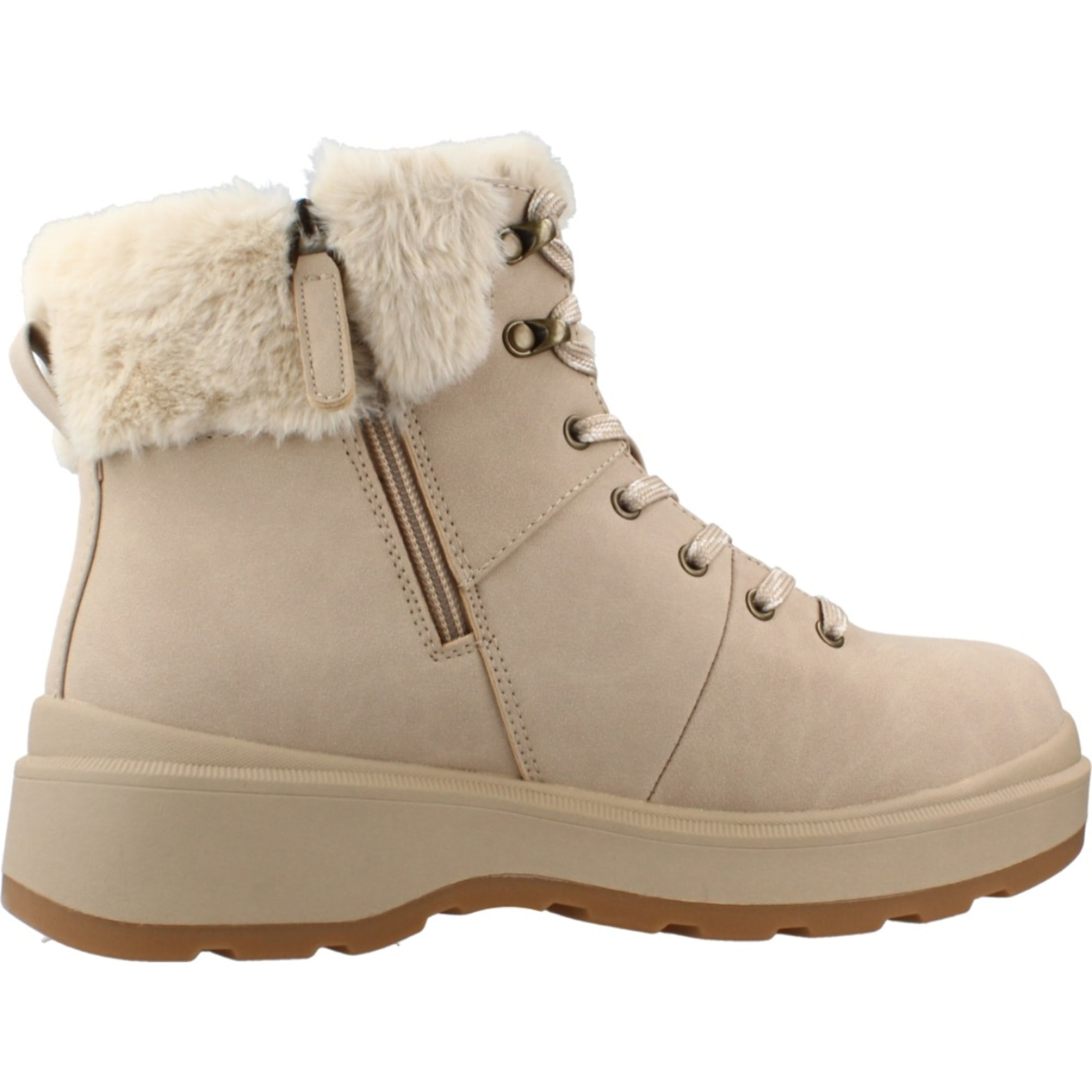 Botines Mujer Park City Marron Claro