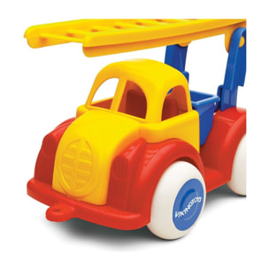 FIRE TRUCK - JUGUETE DE EMPUJAR - TIRAR