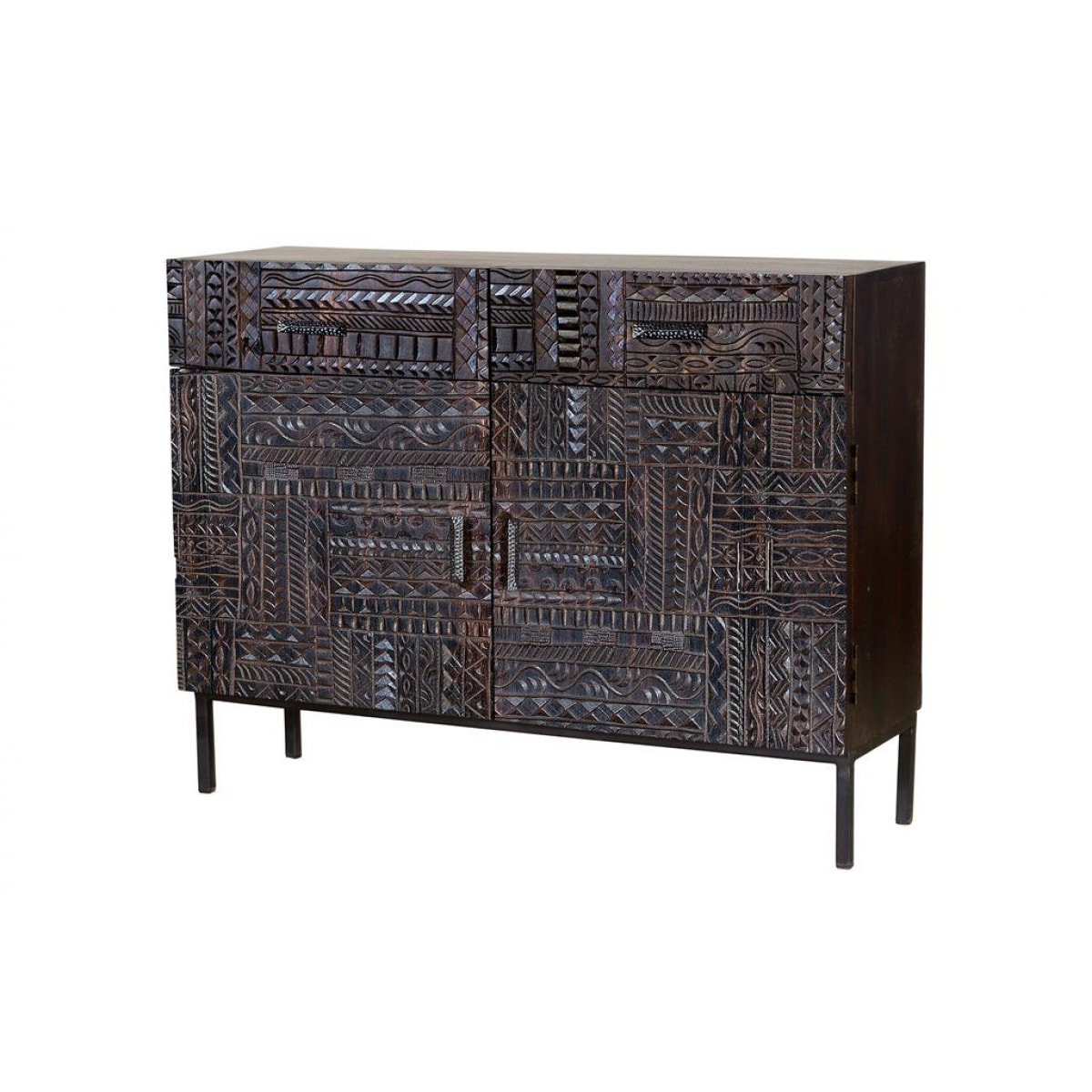 Consola - Madera de Mango - 77x100x40cm