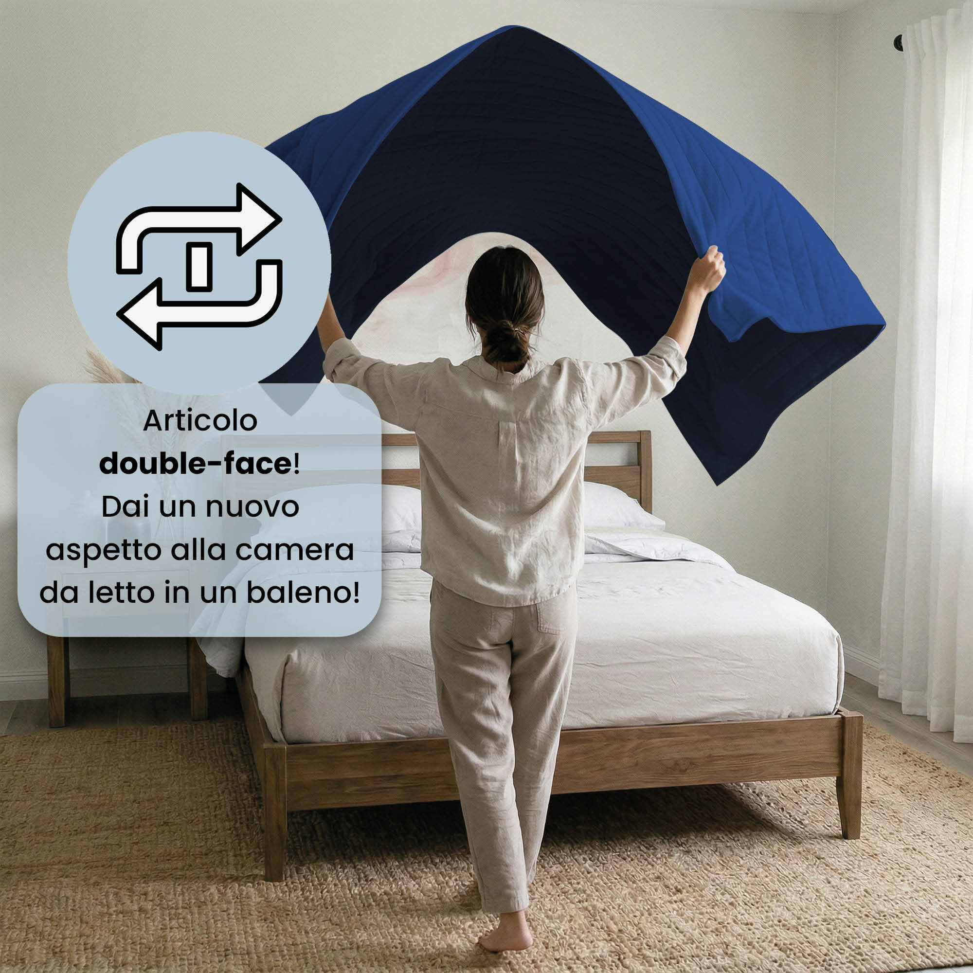 TRAPUNTINO ESTIVO ELEGANT SINGOLO, BICOLORE