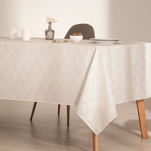 Nappe en 100% coton antitâche Zafir NATURALE