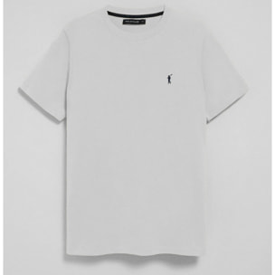 Pack di due magliette in nero e bianco a girocollo e logo Rigby Go ricamato