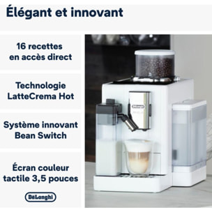 Expresso Broyeur DELONGHI rivelia latte FEB4455.W