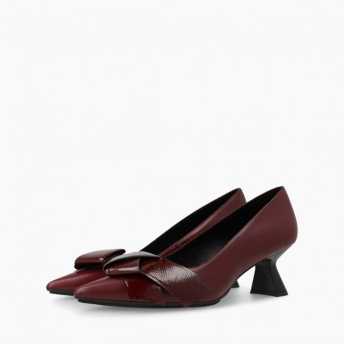 ZAPATOS DE SALÓN BURDEOS KAL5574