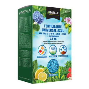 Fertilizante Universal Azul Batlle 2,5 kg