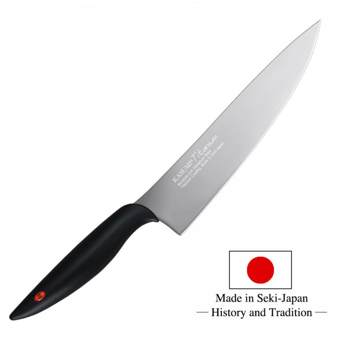 Couteau japonais chef 20 cm Kasumi Titanium