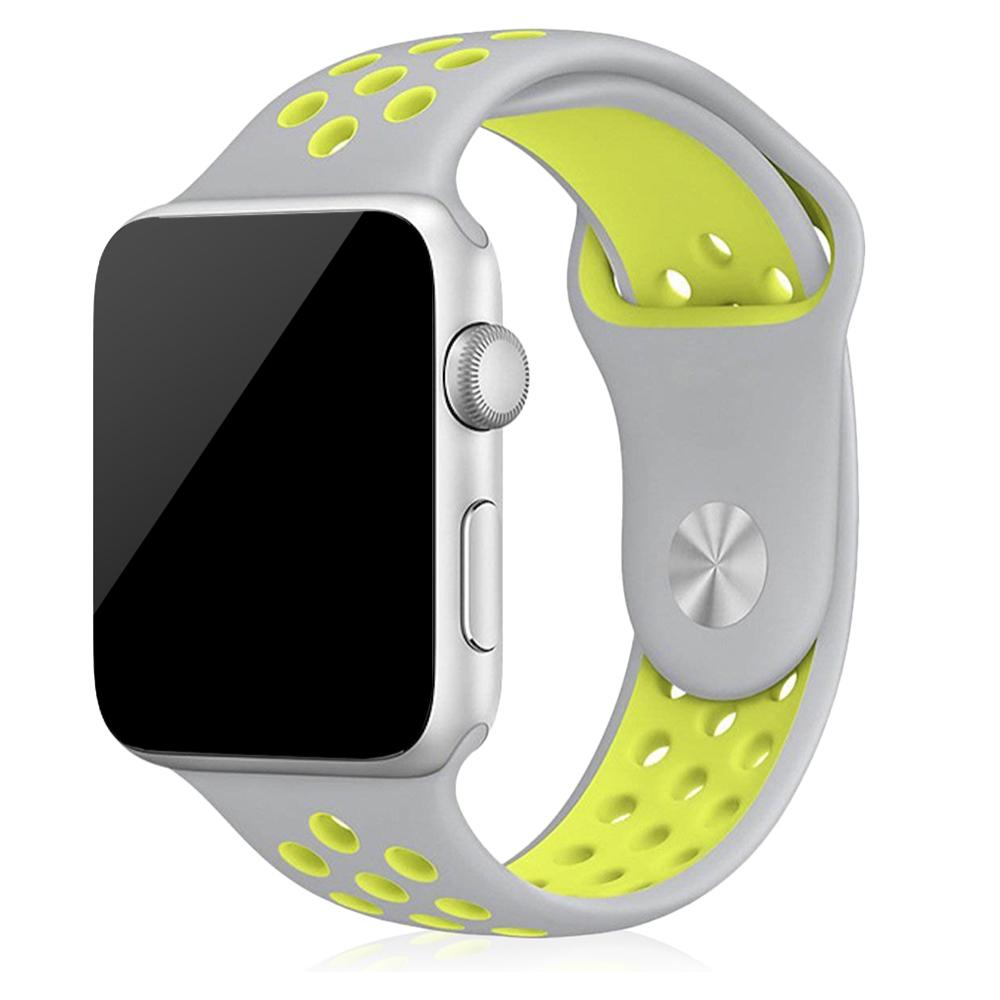 Cinturino sportivo in silicone Compatibile iWatch 42mm/44mm Taglia M/L