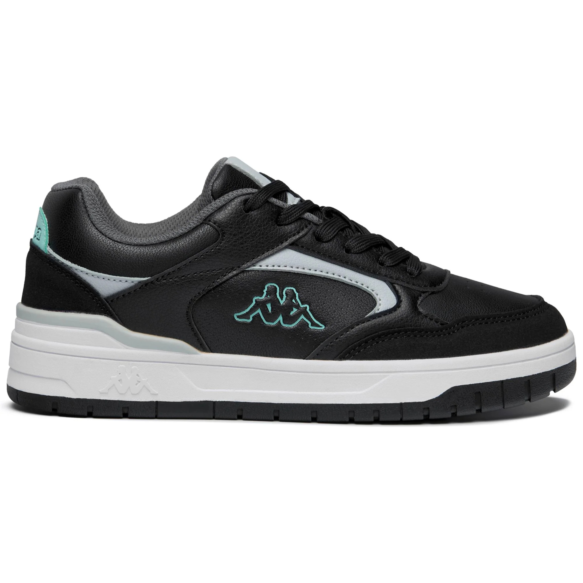 Kappa - Sneakers Uomo Donna Nero - Logo Manis 2.0