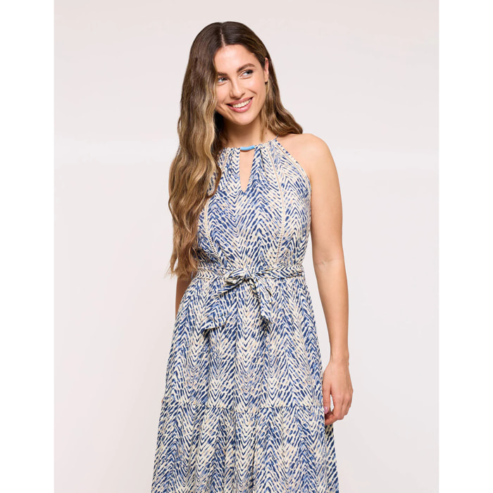 Vestido Largo Azul - Solea