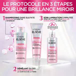 L'Oréal Paris Elseve Glycolic Gloss La Routine Complète des Cheveux Ternes