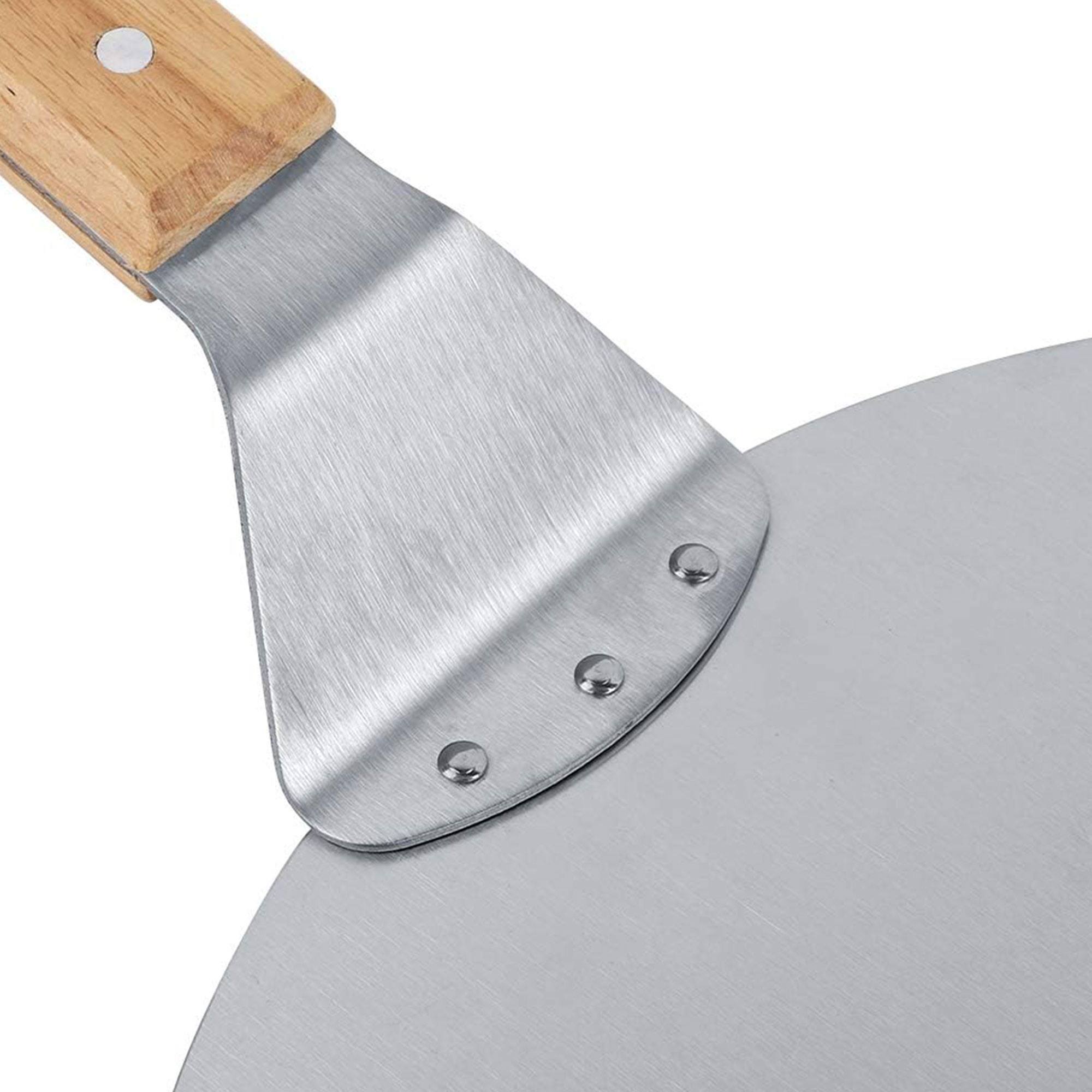 Well home - bandeja para pizza con mango de madera ø30,5cm