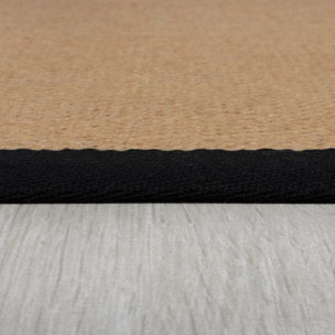 Tapis en jute antiderapant de couloir KIRA