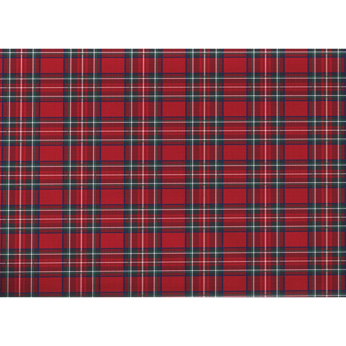 Telo Arredo Multiuso Copritutto 100% Cotone Kilt Rosso