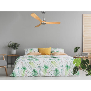 Ventilador de techo Reversible Termostato Wifi Motor DC Techos Inclinados Mando a Distancia Hypersilence Memoria ParosD132C0466964 PURLINE