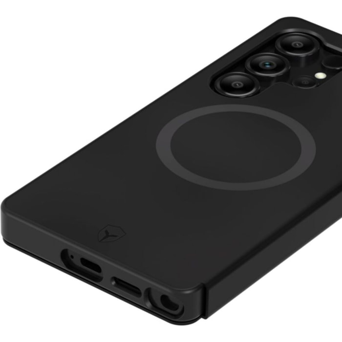 Coque étui FORCE CASE Samsung S25 Ultra  Magnet Noir
