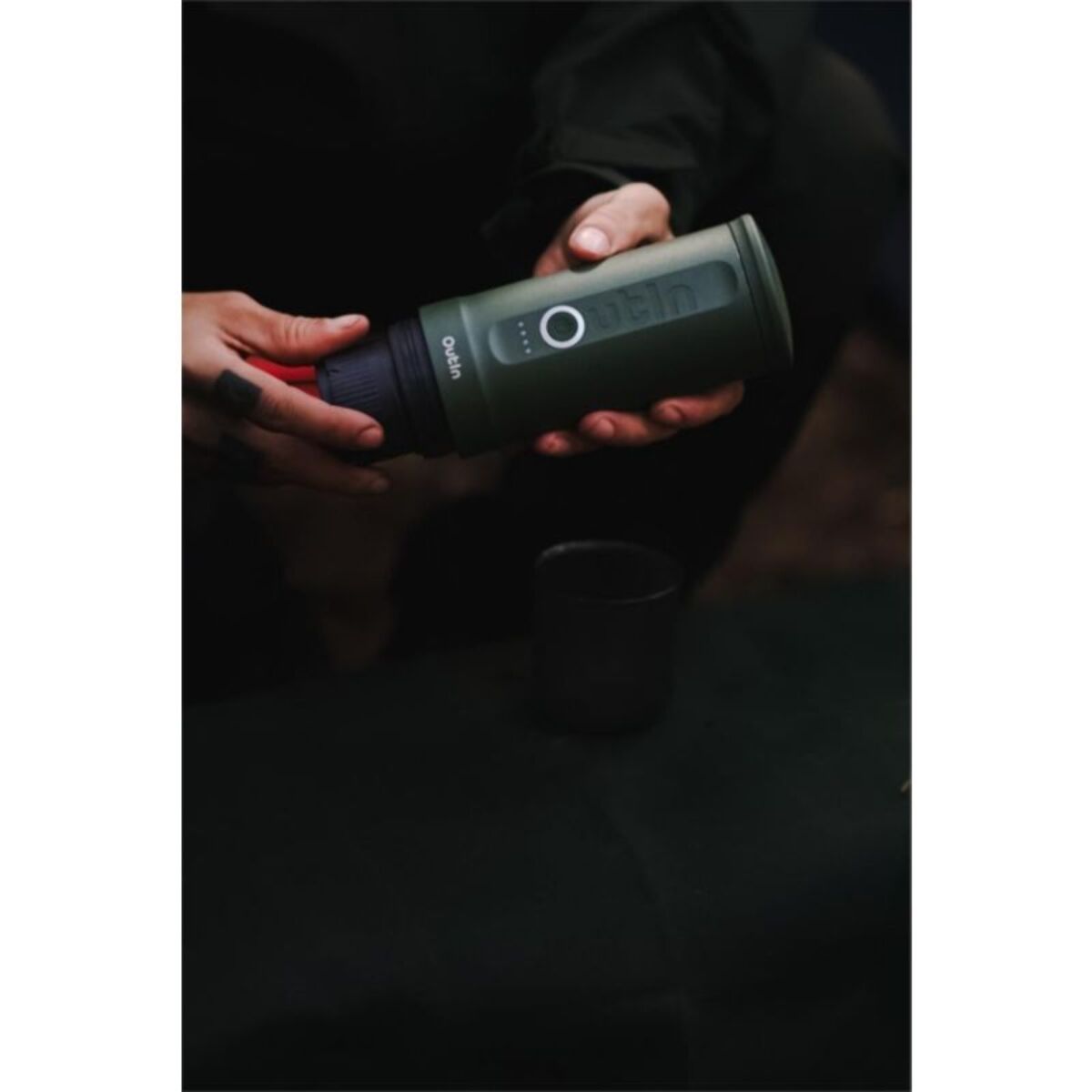 Cafetière portable OUTIN Portable Vert Nano Electric OTEM-01-FG
