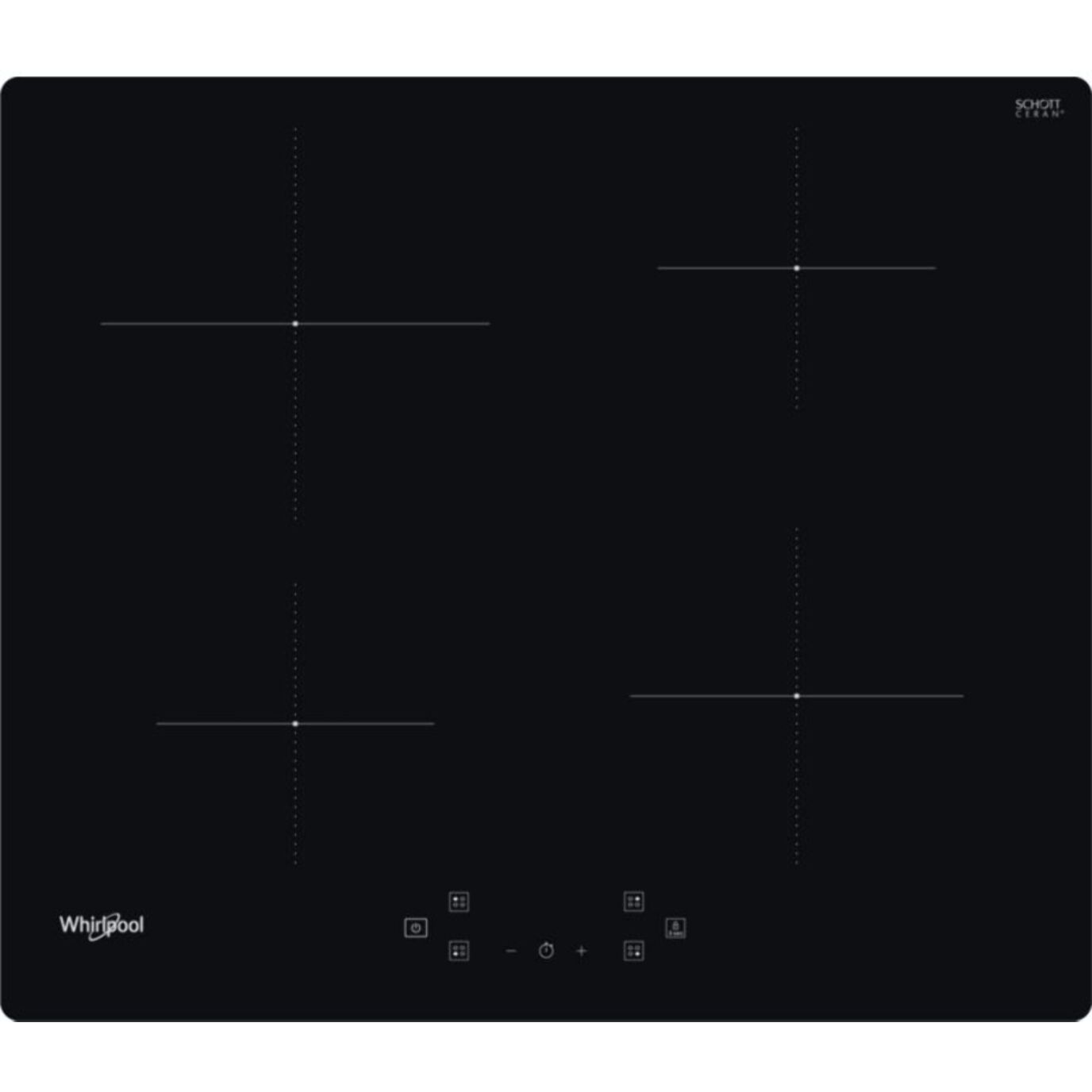 Plaque induction WHIRLPOOL WSQ4860NE
