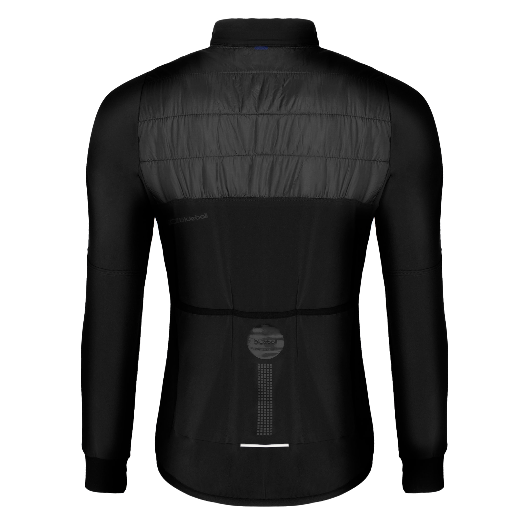 Chaqueta ciclista hombre manga larga negro
