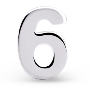 Boucle d'Oreille Number Argent