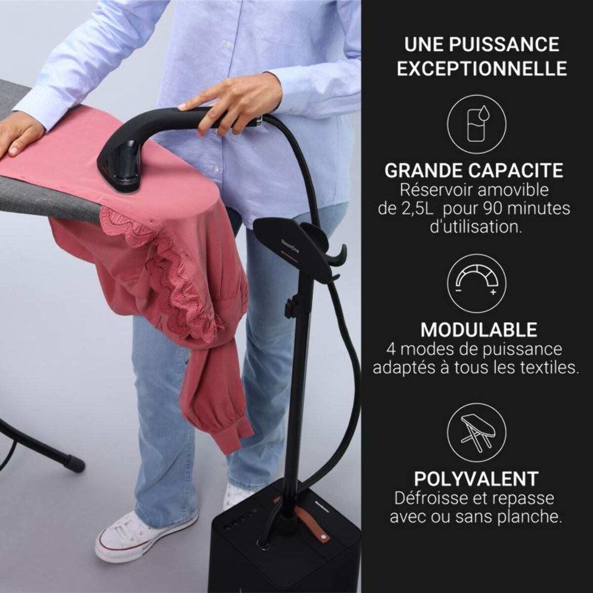 Défroisseur vapeur STEAMONE SteamCube